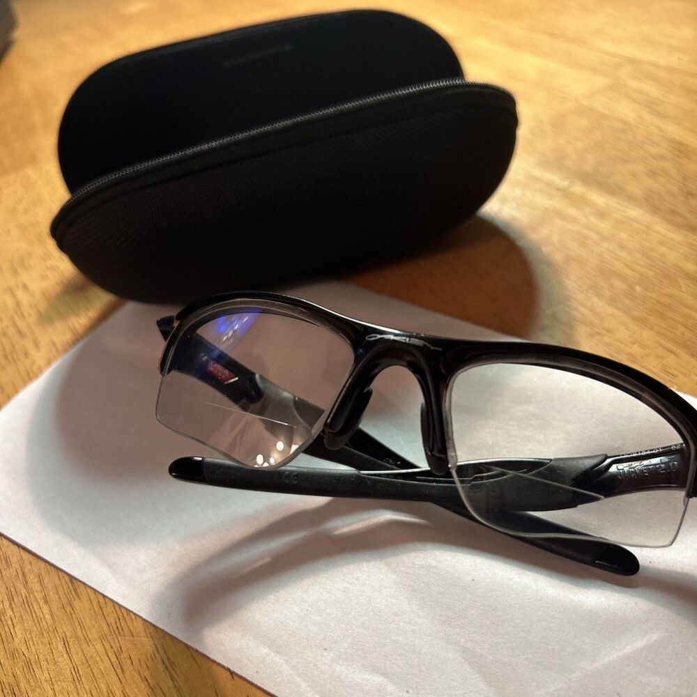 Oakley Half Jacket 2.0 LX Polished Black Gun Metal Icon Bifocal Lens /Frame